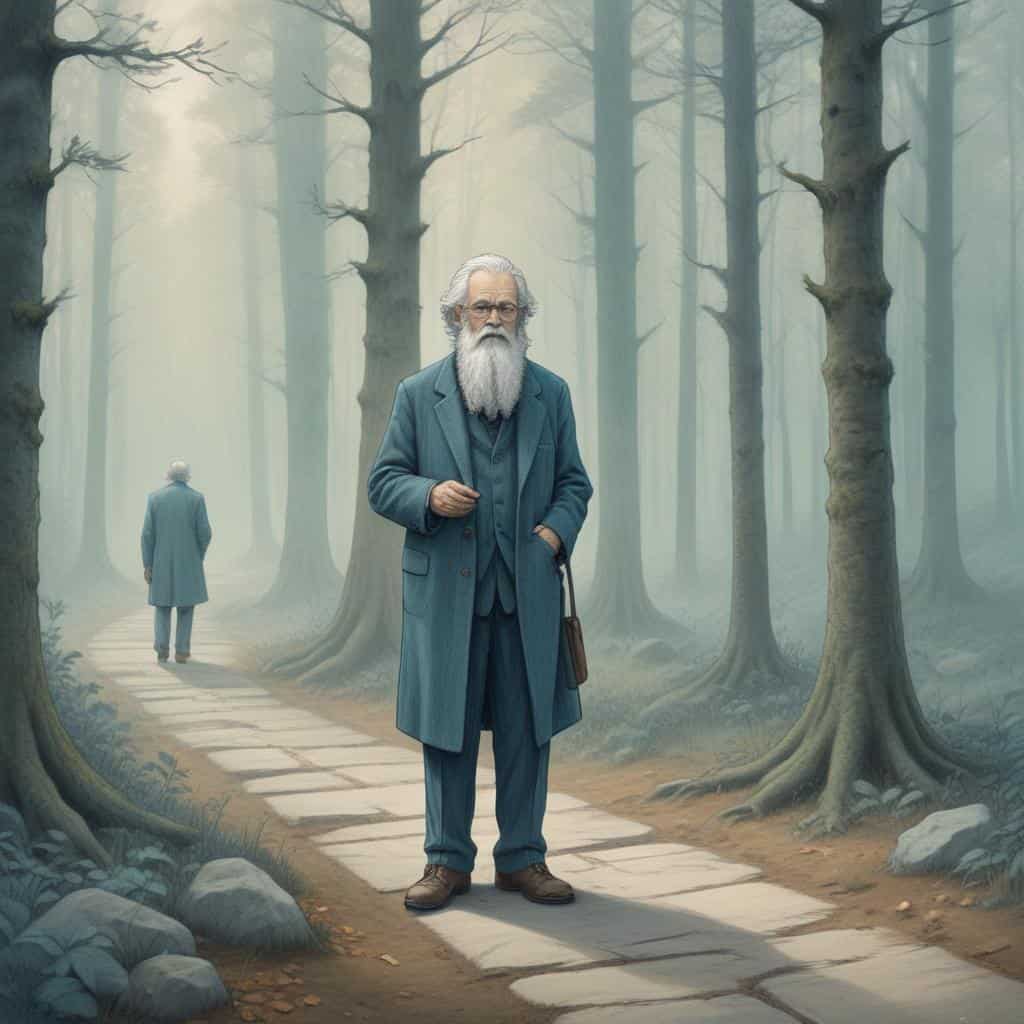 Philosopher speculates - AI generated