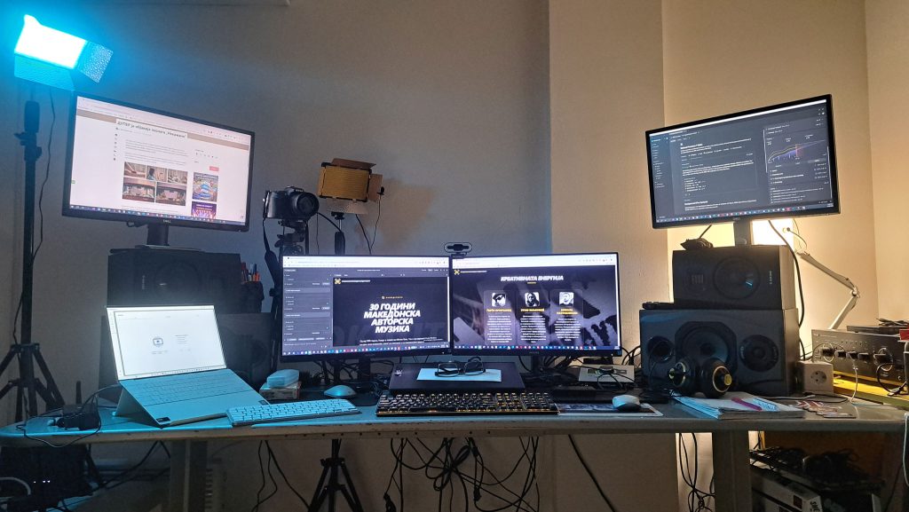 VBU Consulting office, a frame from the time of the project planning and building the landing page.